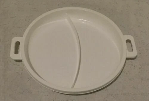 Mikrowelle Menüteller Mikrowellenteller Menue Teller Deckel Geschirr Microwelle - Bild 1 von 1