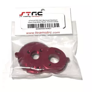 NEW STRC STA31377R Aluminum Heavy Duty Motor Mount Red for SCX10 II - Picture 1 of 1