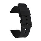 14/16/18/20/21/22/24mm Sport Rubber Silicone Watch Band Strap Quick Release Pin