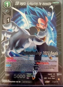 SSB Vegeta, Surmounting the Impossible Alt. Set carte Art 2023 - TPR - Foto 1 di 1