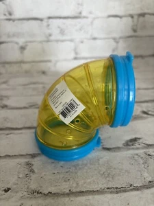 Tiny Tales gebogenes Transportrohr gelbe Hamster Rennmäuse Mäuse Neu mit Etikett - Bild 1 von 5