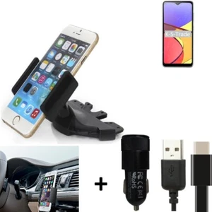 Pour Samsung Galaxy A21 Simple SCV49 support slot CD + CHARGEUR titulaire Autora - Photo 1/6