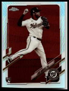 2021 Topps Chrome #189 Luis Garcia Washington Nationals - Picture 1 of 2