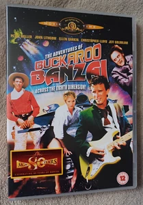 THE ADVENTURES OF BUCKAROO BANZAI ACROSS THE EIGHTH region 2 uk DVD - LIKE NEW - Foto 1 di 2