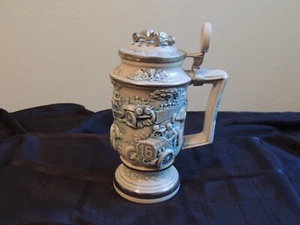 Avon Racing Car Stein Vintage 1989 Race Collectable Gift Hand Made Ceramic 10" - Picture 1 of 5