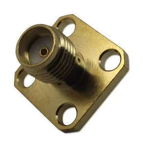 SMA Socket, Panel Mount - 4 Screw, 50 Ohm - MC000981 - Picture 1 of 1