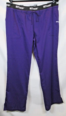 Pantalones Médicos Mujer Gris Anatomía XL Extra Grande Activo Púrpura Oscuro Foto 1 de 4