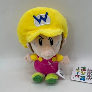 Super Mario World Baby Wario Plush Soft Toy Doll Teddy 6" - Picture 1 of 4