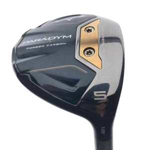 Used Callaway Paradym 5 Fairway Wood / 18 Degrees / Regular Flex - Picture 1 of 10