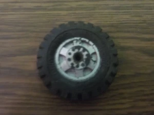 vintage buddy l truck one soild rubber tire for parts - Picture 1 of 11