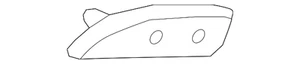 Genuine Volkswagen Side Retainer 5C6-807-183-A - Picture 1 of 3