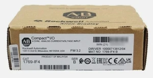 New Sealed Allen Bradley 1769-IF4 SER B I/O Analog Input Module CompactLogix - Picture 1 of 4
