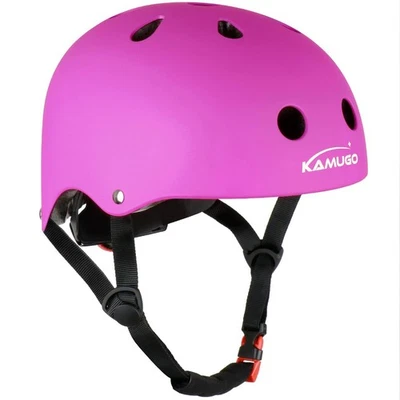 KAMUGO Casco de Bicicleta para Niños, Casco para Niños Pequeños Ajustable Casco de Bicicleta para Niños Niñas O... Foto 1 de 4