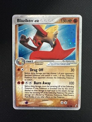 Blaziken ex 90/100 Crystal Guardians Holo Pokemon - Image 1 of 4