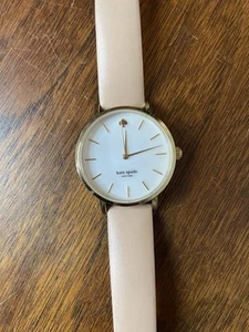 KATE SPADE NEW YORK QUARTZ WATCH LIVE COLORFULLY WOMENS MOP LARGE FACE - Picture 1 of 10