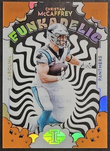 2022 Panini Illusions FUNKADELIC Orange Acetate #F-6 Christian McCaffrey - Bild 1 von 2
