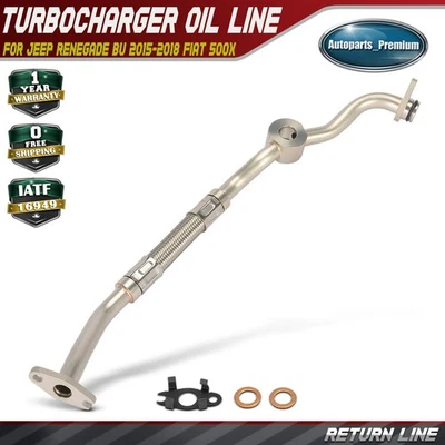 Масляный трос турбокомпрессора для Jeep Renegade BU 2015-2018 Fiat 500X 2016-2018 500 л - Изображение 1 из 4