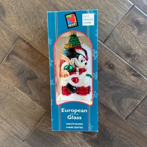 Decorazione natalizia in vetro stile europeo Topolino illimitato - Topolino - Foto 1 di 8