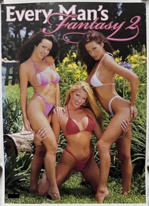 Póster promocional pin-up para adultos 11X15: Every Man’s Fantasy Kira Eggers Anita Dark Elke - Imagen 1 de 2