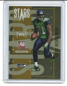10 Elite-Stars-Gold-Nate Burleson-432/999 - Picture 1 of 1
