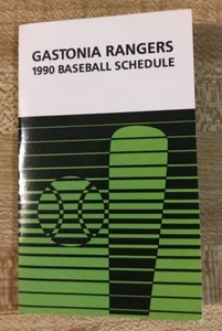 1990 Gastonia Rangers Baseball Schedule - Picture 1 of 2