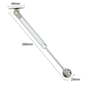 2*200N Door Hinge Gas Spring Strut Prop Shock Lift Kitchen Cabinet Hydraulic Set - Picture 1 of 12