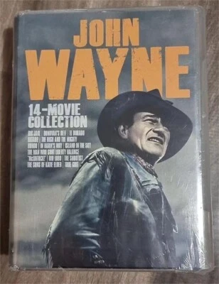 John Wayne 14 Movie Collection Box Set * Sealed* Brand New* - Image 1 of 3
