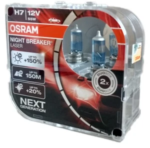 H7 Osram Nightbreaker Laser 150 Next Generation 2er Box 64210NL-HCB - Bild 1 von 2