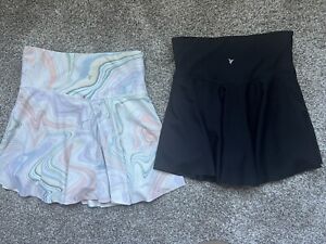 (Lot Of 2) GIRLS X-LARGE 14/16 OLD NAVY ACTIVE POWERSOFT SKIRT SHORTS Hi-Rise