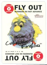 2017 Topps Heritage Minor League Mascots 1968 Game Mason Columbia Fireflies #2