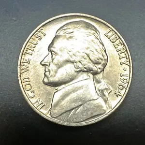 1964 P Jefferson Nickel - Gem AU - Bild 1 von 2