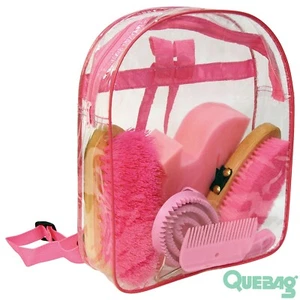 Putzrucksack 8-teilig Kinder Putzbox Putzkoffer Putzkasten Putzzeug Pferde Inhal - Bild 1 von 4