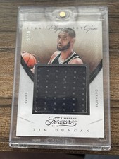 2013-14 Timeless Treasures - MINT SP RELIC #d 5/49 Tim Duncan/San Antonio Spurs