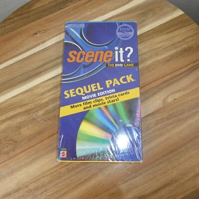 Scene It? The DVD Game - Sequel Pack - Movie Edition - Sealed - Image 1 of 4