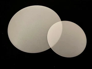 Sapphire Wafer, M-Phase, 1SP, with Primary Flat, Dia2"*T0.43mm, #SS-1WMF-2-43 - Picture 1 of 1