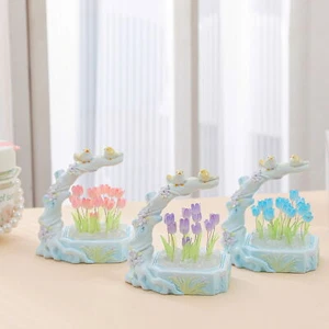 Anniversary Night Light Easter Decoration Handmade Tulip Simulation Flower - Picture 1 of 13