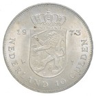 SILVER WORLD COIN 1973 NETHERLANDS 10 GULDEN WORLD SIL SILVER WORLD COIN 1973 NETHERLANDS 10 GULDEN WORLD SIL