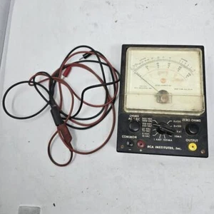 Kit de montaje de medidor vintage RCA Institutes Inc Volt OHM multímetro radioaficionado - Imagen 1 de 4