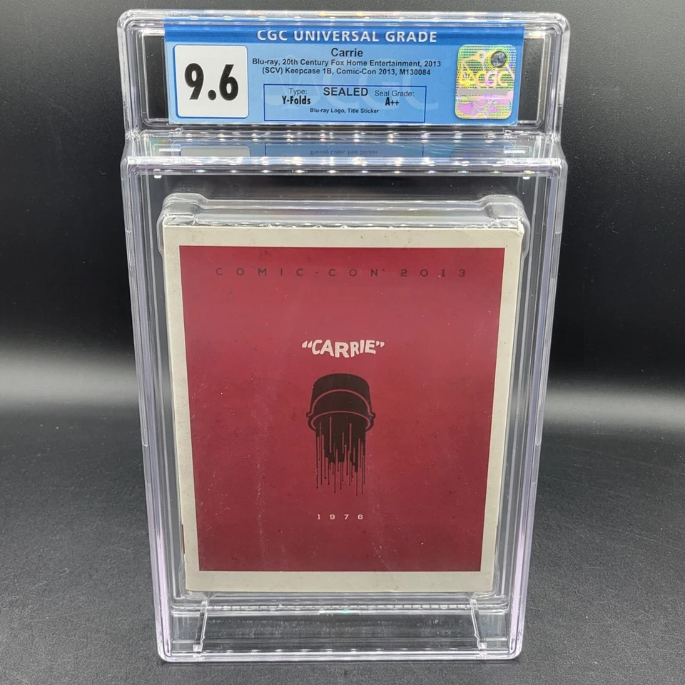 2013 Comic Con Cgc 9.6 A++ (9.4 Cover) Carrie - Bluray Blu Ray Dvd Sealed  - Image 1 of 2