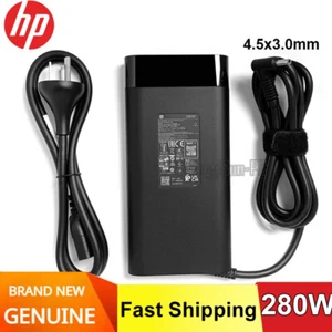 Original 20V 14A 280W HP Omen 16-k0118TX 16-k0119TX Charger AC Adapter + Cable - Picture 1 of 4