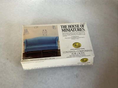 Дом миниатюр мебель набор Chippendale диван в разобранном виде No 40015 - Изображение 1 из 4