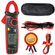 UNI-T UT210E Digital Clamp Meter Multimeter Handheld RMS AC/DC Mini Resistanc