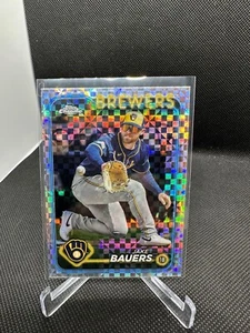 2024 Topps Chrome Update #USC36 Jake Bauers X-Fractors - Bild 1 von 2