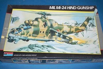 Revell 5819 - Mil-24D Hind Gunship (Combo Kit) scala 1/48 - Immagine 1 di 3