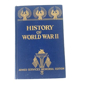 1945 History of World War II Armed Services Memorial Ed Francis Trevelyan Miller - Picture 1 of 14