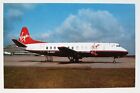 Virgin Atlantic Vickers Viscount 802 Postcard