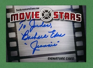 Barbara Eden Actress: I Dream of Jeannie, Dallas Signed Trading Card E27888 - Picture 1 of 2