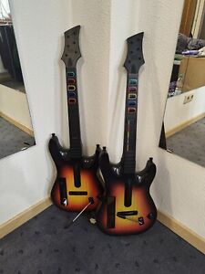 💥2 x Guitar Hero Gitarre für Nintendo Wii Guitar Hero 5"💥