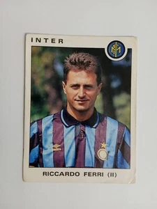 FIGURINA CALCIATORI PANINI 1991/92 INTER FERRI n 157 CON VELINA - Imagen 1 de 2