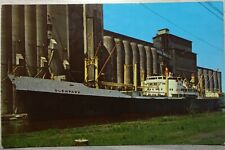 British cargo vessel GLENPARK at Duluth MN Post Card